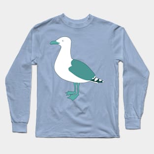 Herring gull standing Long Sleeve T-Shirt